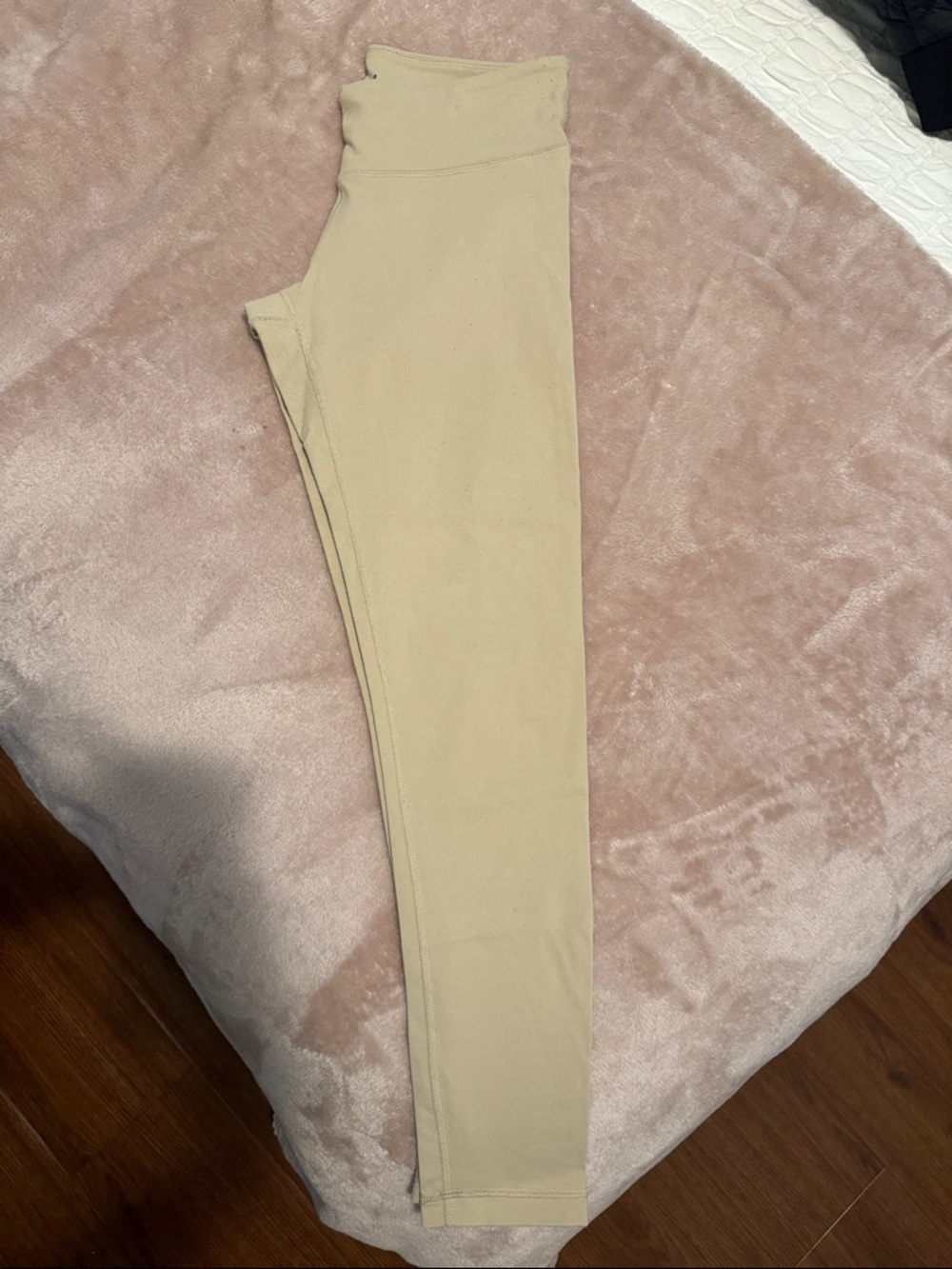 Aritzia Leggings in Light Beige